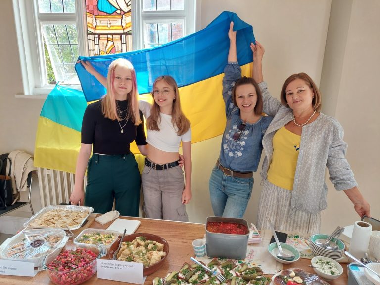St Peter's Refugge Santuary Hub Ukranian families